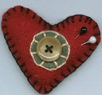 Valentine Heart Pin